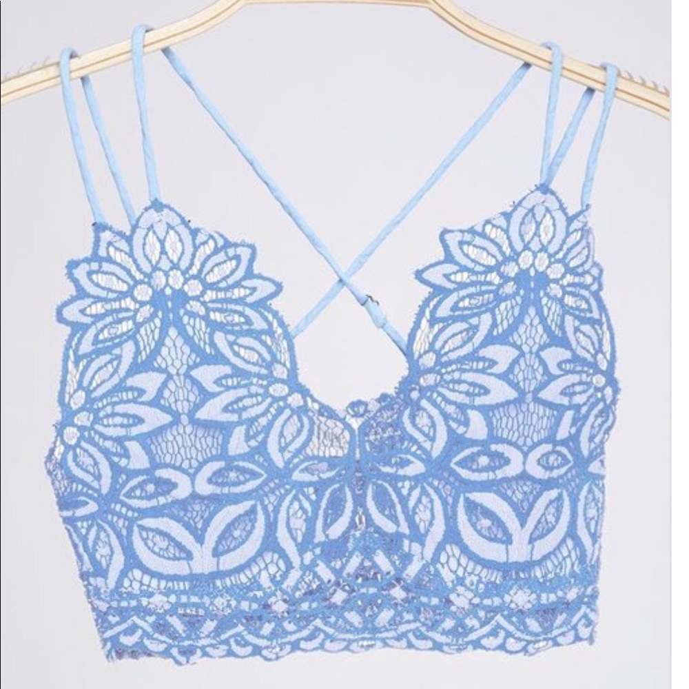 Sky blue bralette